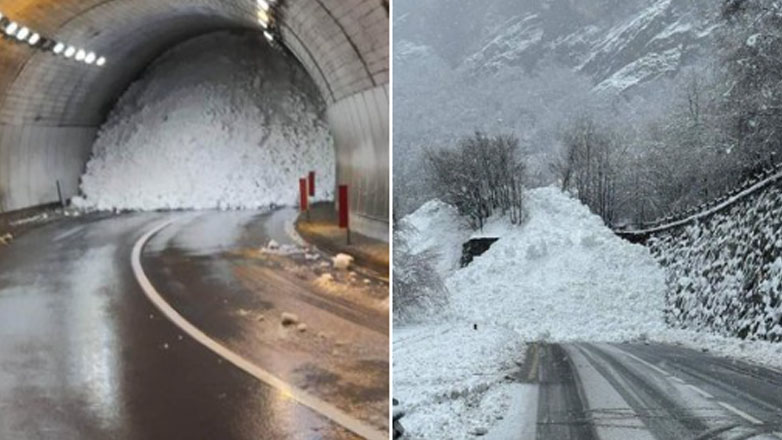 Ιταλία: Ένας νεκρός και 5.000 άνθρωποι αποκλεισμένοι από το χιόνι