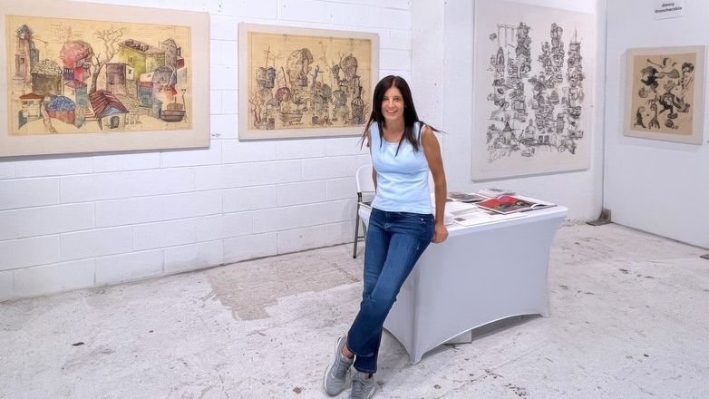 Denny theocharakis assembling memories: Η νέα ατομική έκθεση της Ντένης Θεοχαράκη στο Κέντρο Πολιτισμού «Ελληνικός Κόσμος»