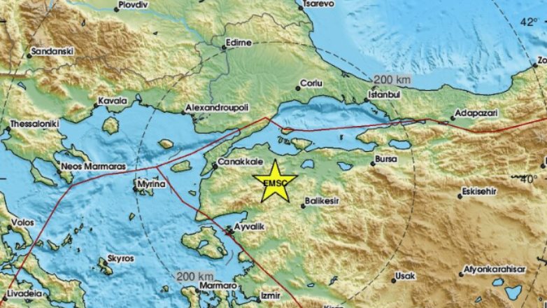 Σεισμός 4,8 Ρίχτερ στην Τουρκία