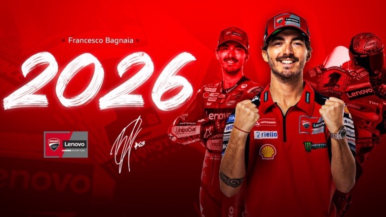 Ducati Corse και Francesco Bagnaia μαζί μέχρι το 2026