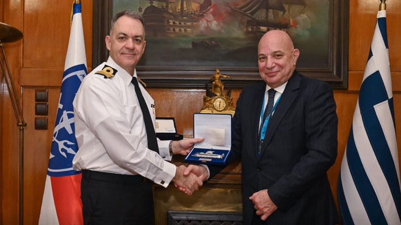Συνάντηση του Αρχηγού ΓΕΝ με τον πρόεδρο της Ελληνικής κοινότητας στον Λίβανο