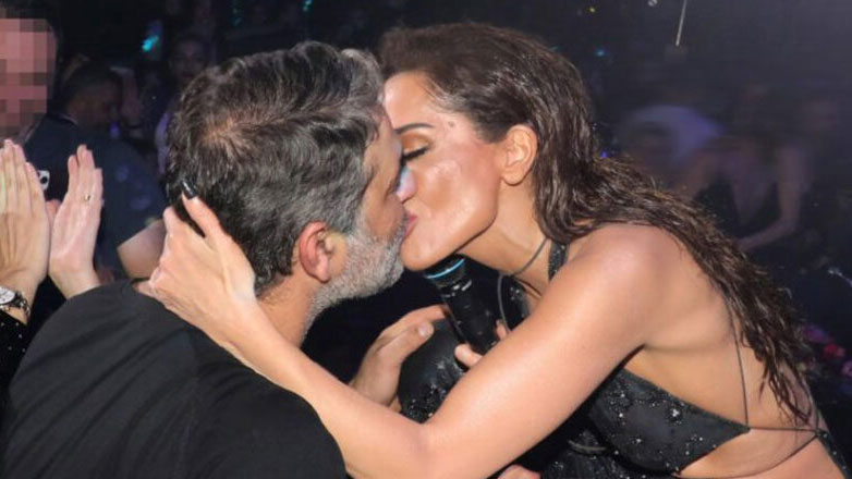 Βασίλης Μπισμπίκης σε Δέσποινα Βανδή: «Σ’ αγαπάω» – Δείτε το viral βίντεο