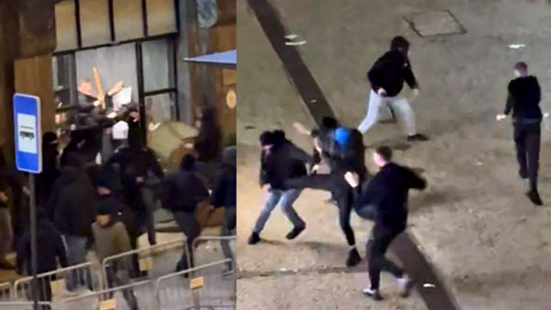 Οπαδοί της Ρέιντζερς και της Αταλάντα συγκρούστηκαν στη Λισαβόνα!