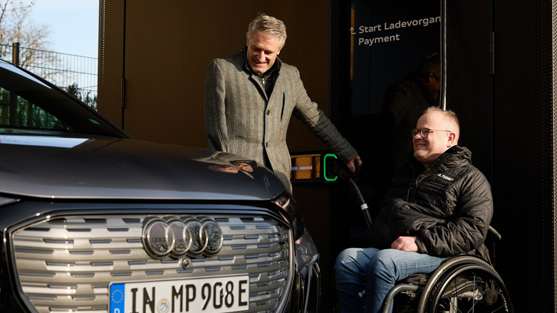 Ο νέος κόμβος φόρτισης Audi στη Φρανκφούρτη: Εύκολη πρόσβαση για όλους τους χρήστες