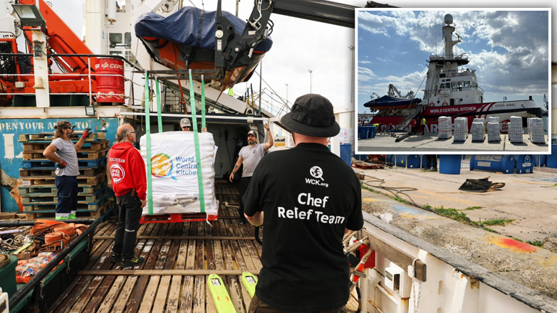 Το πρώτο πλοίο με ανθρωπιστική βοήθεια για τη Γάζα αποπλέει τις επόμενες ώρες από τη Λάρνακα