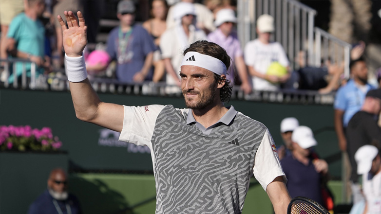 Indian Wells: Εξαιρετική εμφάνιση και πρόκριση για τον Τσιτσιπά, 2-0 σετ τον Τιαφόε