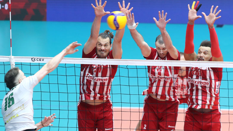 Volley League: Πρώτο βήμα για τους τελικούς ο Ολυμπιακός, 3-0 σετ τον Μίλωνα