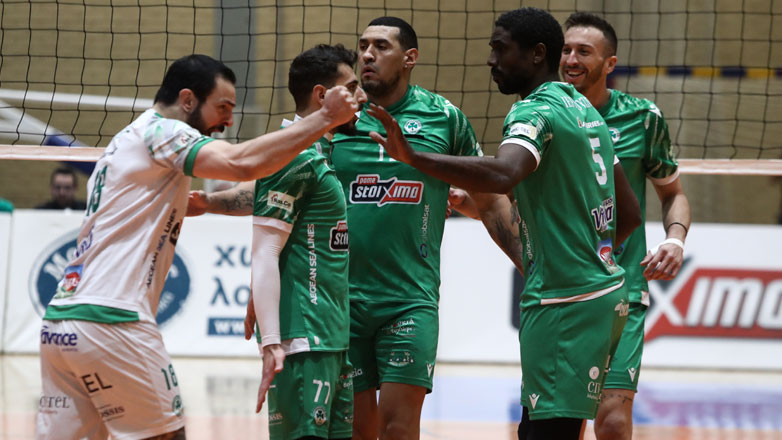 Volley League: Με ανατροπή στο 3ο σετ ο Παναθηναϊκός, 3-1 τον ΠΑΟΚ