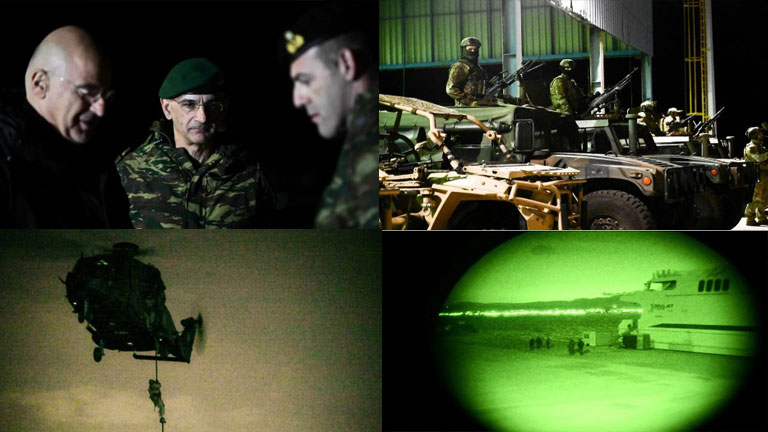 «Trojan Footprint 24»: Εντυπωσιακά βίντεο από την άσκηση του ΝΑΤΟ στην Εύβοια