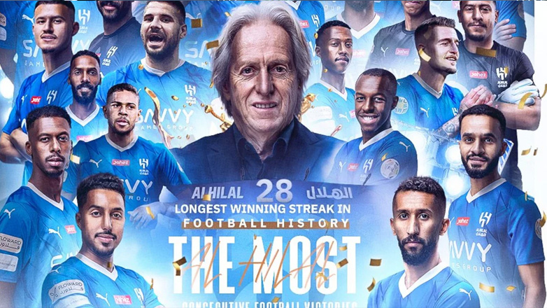 Η απίθανη Αλ Χιλάλ έσπασε το παγκόσμιο ρεκόρ με τις περισσότερες σερί νίκες
