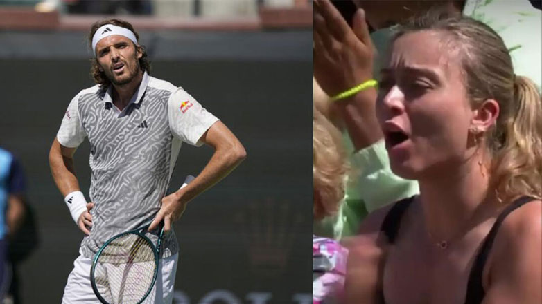 Στέφανος Τσιτσιπάς: Ο έξαλλος πανηγυρισμός της συντρόφου του, Paula Badosa