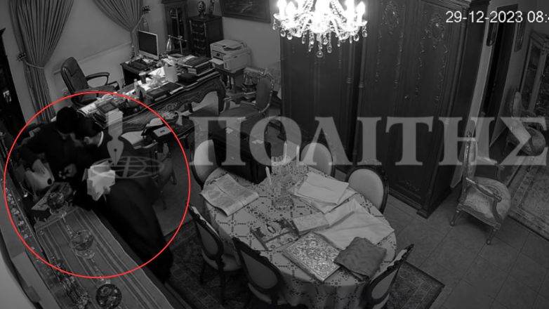 Κύπρος: Η στιγμή της απάτης στη Μονή Αββακούμ – Έτσι έκαναν τις εικόνες να «δακρύζουν»