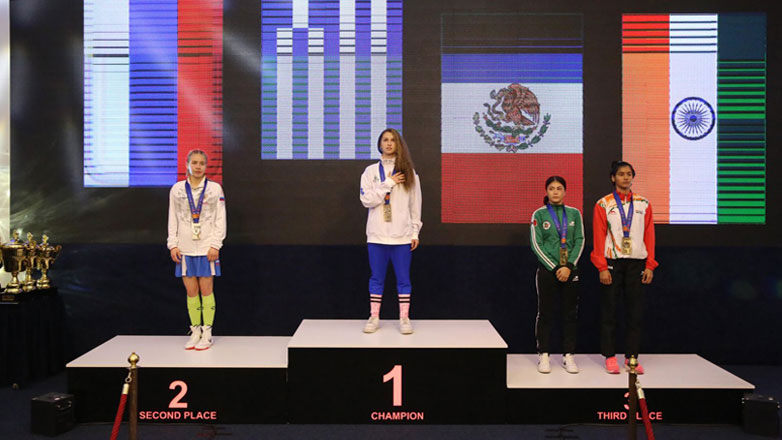 Άννα – Μαρία Τριφύλλη: «Στο βάθρο ανατρίχιασα στο άκουσμα του εθνικού ύμνου»