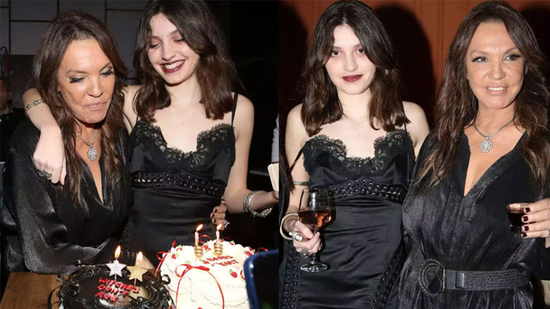 Βάνα Μπάρμπα: Γιόρτασε τα γενέθλιά της με την 22χρονη κόρη της, Φαίδρα στο πλευρό της