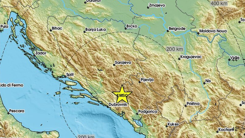 Σεισμός 5,4 Ρίχτερ στα σύνορα Βοσνίας – Μαυροβουνίου