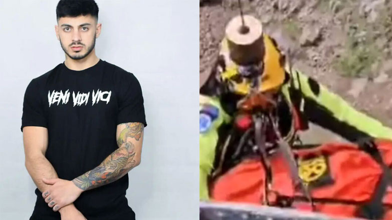 Tzane: Η στιγμή που ανασύρεται η σορός του άτυχου TikToker από τον γκρεμό