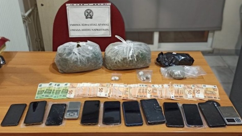 ΕΛΑΣ: Συμμορία διακινούσε ναρκωτικά σε Θεσσαλονίκη, Καβάλα και Δράμα