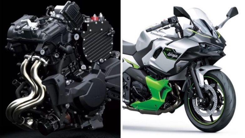 Kawasaki Ninja 7 Hybrid με δίπλωμα ευρεσιτεχνίας στην Ινδία