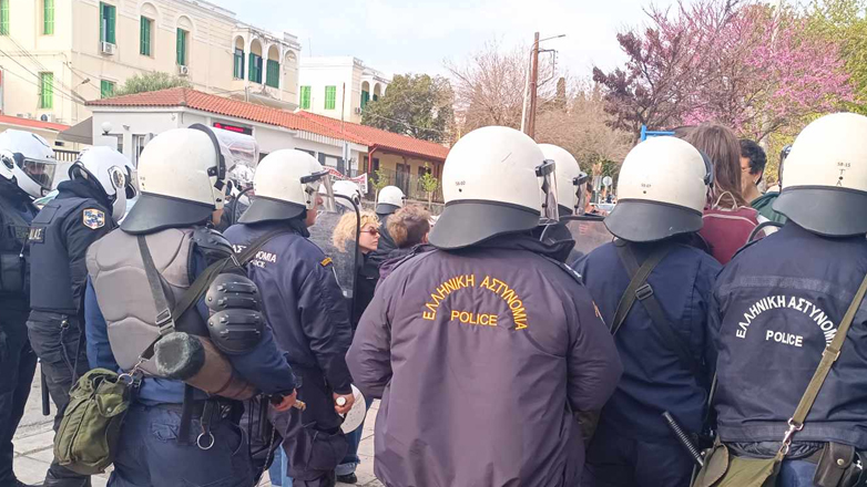 Επέμβαση της Αστυνομίας στο ΑΠΘ