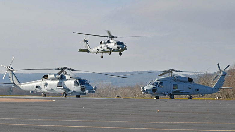 Την Τετάρτη η τελετή υποδοχής και ένταξης στη Διοίκηση Αεροπορίας Ναυτικού των νέων ελικοπτέρων MH-60 ROMEO