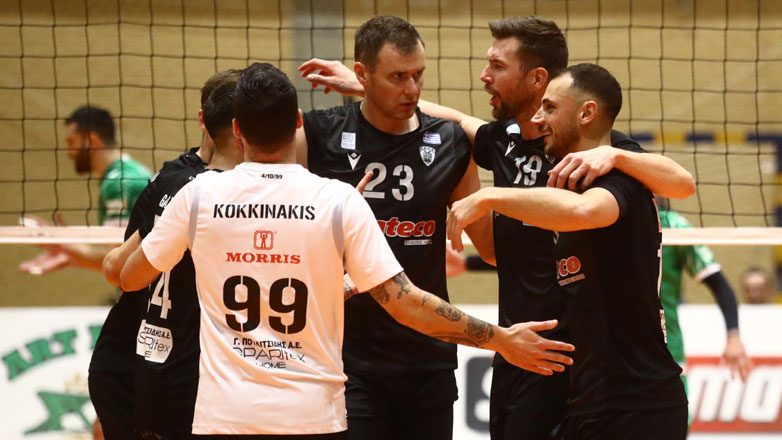 Volley League: «Ζωντανός» για τους τελικούς ο ΠΑΟΚ, 3-1 τον Παναθηναϊκό