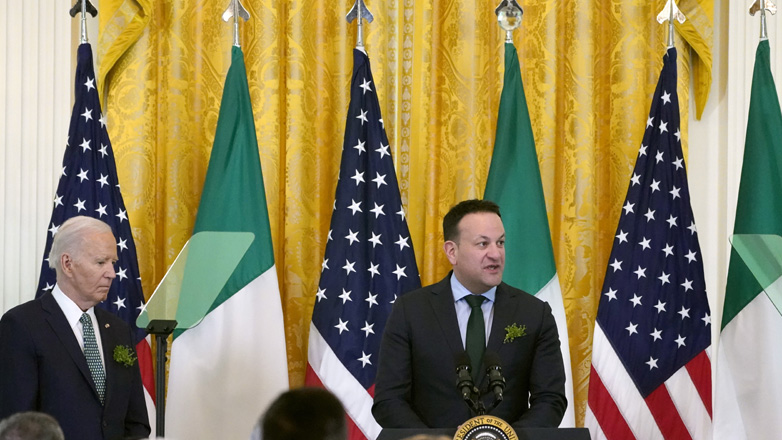 Στις ΗΠΑ ο πρωθυπουργός της Ιρλανδίας – Ζητεί κατάπαυση του πυρός στη Γάζα