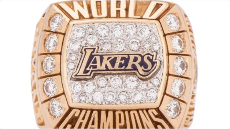 Σε δημοπρασία ένα από τα δαχτυλίδια πρωταθλήματος NBA του Kόμπι Μπράιαντ