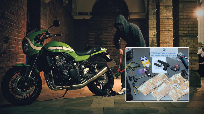 To «δίδυμο» των νοτίων προαστίων που έκλεβε μοτοσικλέτες 1000 κυβικών