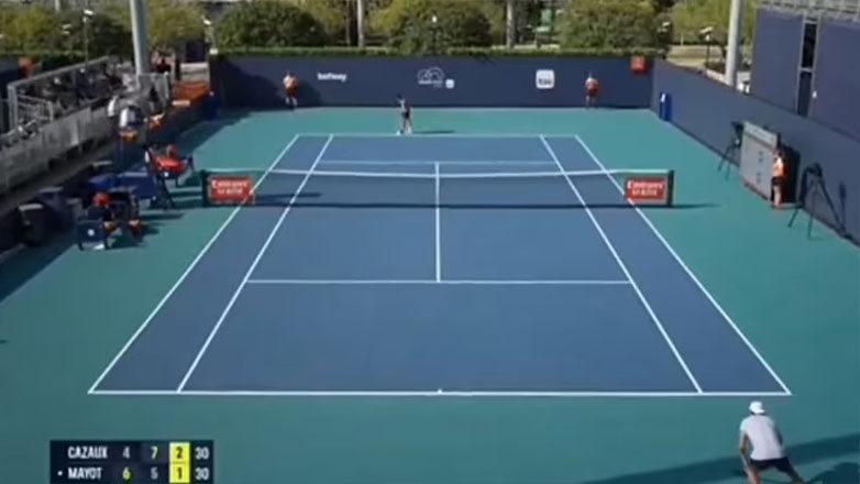 Κατέρρευσε τενίστας κατά τη διάρκεια του ματς στο Miami Open