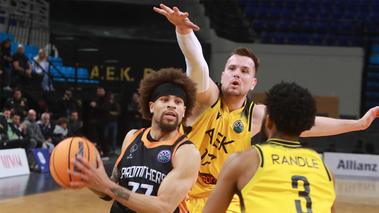 Στα προημιτελικά του BCL ο Προμηθέας, 79-67 την ΑΕΚ στα Άνω Λιόσια