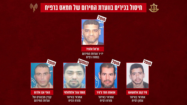 Το Ισραήλ «εξουδετέρωσε» πέντε ανώτερους αξιωματούχους της Χαμάς