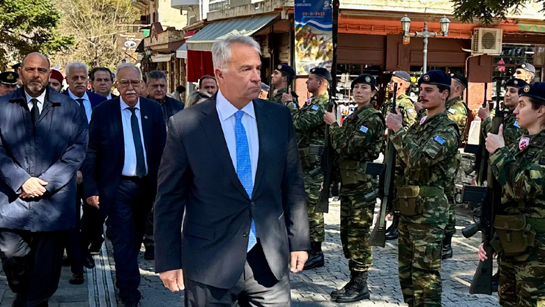 Βορίδης: Το καθήκον υπερασπίσεως της εδαφικής ακεραιότητας είναι και θα παραμείνει αδιαπραγμάτευτο Βορίδης: Το καθήκον υπερασπίσεως της εδαφικής ακεραιότητας είναι και θα παραμείνει αδιαπραγμάτευτο