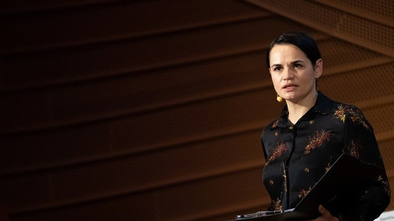 Η εξόριστη ηγέτιδα της λευκορωσικής αντιπολίτευσης ζητεί περισσότερη υποστήριξη από την Ευρώπη