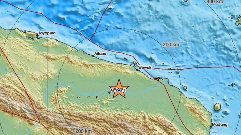 Σεισμός 6,9 Ρίχτερ στην Παπούα Νέα Γουινέα
