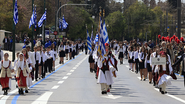 Ολοκληρώθηκε η μαθητική παρέλαση στην Αθήνα