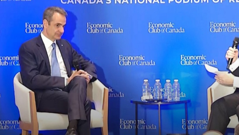 Μητσοτάκης στο Economic Club Canada: «Η κυβέρνηση κατάφερε να καταστήσει τη χώρα ελκυστικό επενδυτικό προορισμό» Μητσοτάκης στο Economic Club Canada: «Η κυβέρνηση κατάφερε να καταστήσει τη χώρα ελκυστικό επενδυτικό προορισμό»