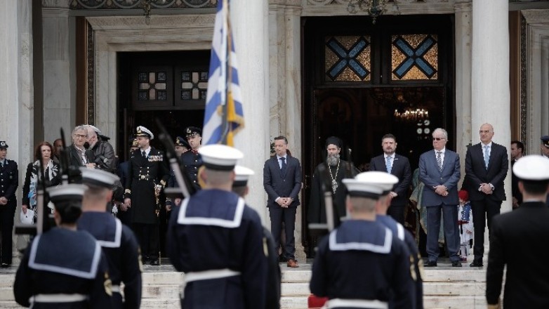 Δοξολογία για την 25η Μαρτίου στη Μητρόπολη Αθηνών