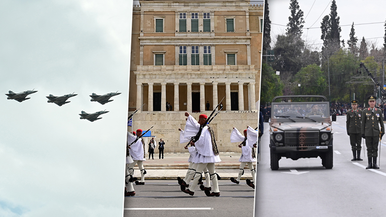 Ολοκληρώθηκε η μεγάλη στρατιωτική παρέλαση για τον εορτασμό της Εθνικής Επετείου