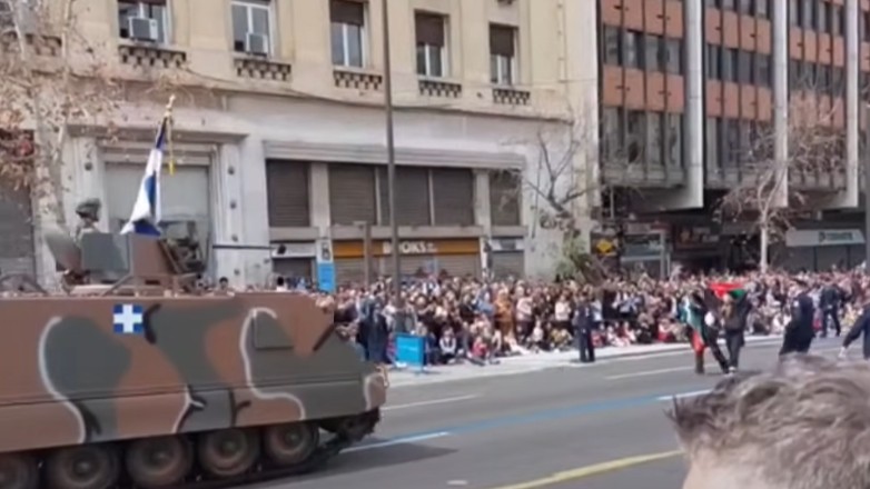 Επέτειος 25ης Μαρτίου: Οκτώ προσαγωγές κατά τη διάρκεια της στρατιωτικής παρέλασης