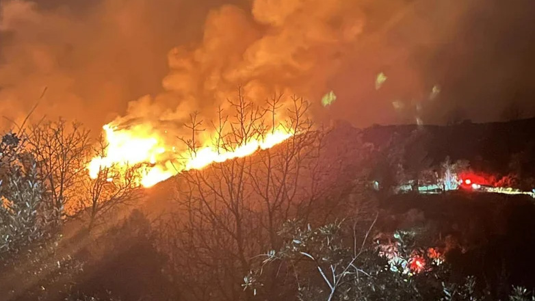 Σε εξέλιξη πυρκαγιά σε δασική έκταση στην Αράχοβα Μεσσηνίας – Εντολή εκκένωσης του οικισμού