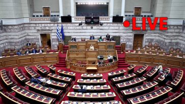 Πρόταση δυσπιστίας: Διασταυρώνουν τα ξίφη τους από το βήμα της Βουλής τα κόμματα