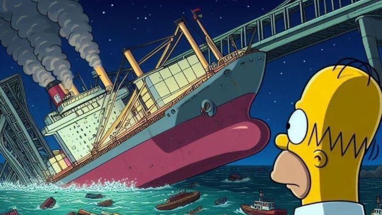 Οι Simpsons είχαν προβλέψει και το δυστύχημα στη γέφυρα της Βαλτιμόρης; Τα αποσπάσματα που έχουν γίνει viral