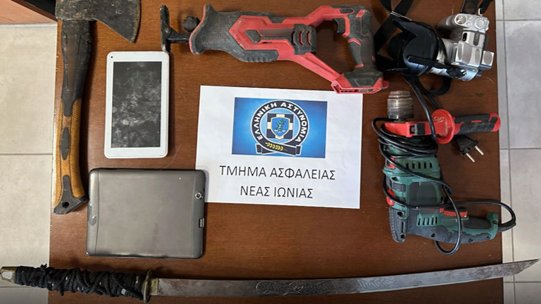 Συνελήφθη συμμορία τα μέλη της οποίας διέπρατταν ληστείες και κλοπές στη Νέα Ιωνία και το Ηράκλειο