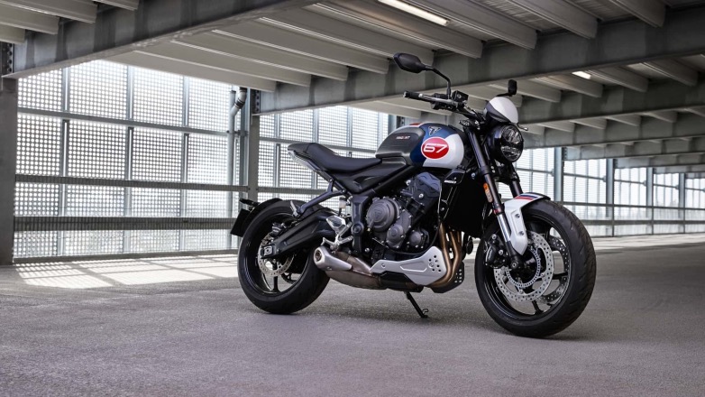 Η Triumph Trident 660 Special Edition είναι αφιερωμένη στην Slippery Sam
