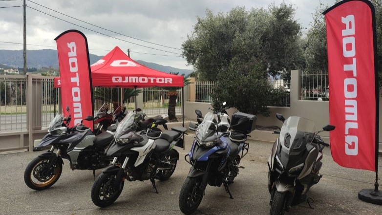 QJMOTOR EXPERIENCE 2024 – Test rides στην Κρήτη με τα πιο δημοφιλή μοντέλα της QJMOTOR