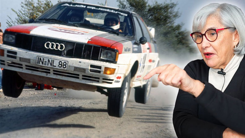 Η Michele Mouton βλέπει σε βίντεο την ιστορική νίκη της στο Ράλλυ Ακρόπολις του 1982