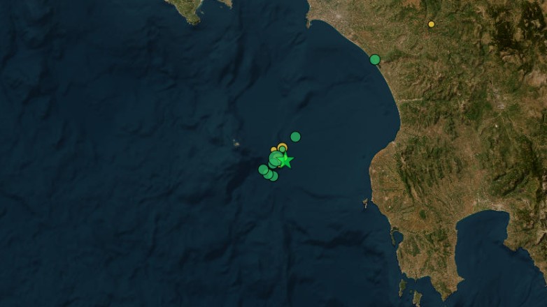 Σεισμός 5,7 Ρίχτερ στα ανατολικά των Στροφάδων: Η ανακοίνωση του Γεωδυναμικού Ινστιτούτου του Εθνικού Αστεροσκοπείου Αθηνών