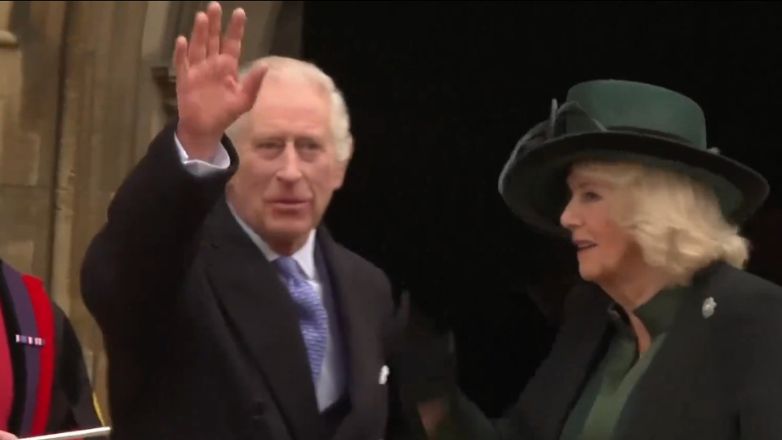 Κάρολος: Πρώτη δημόσια εμφάνιση μετά τη διάγνωσή του με καρκίνο – Πήγε στην λειτουργία της Κυριακής του Πάσχα