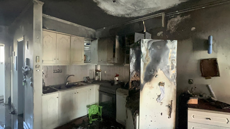 Θεσσαλονίκη: Στον εμπρησμό σπιτιού κατέληξε ο καβγάς ανάμεσα σε ζευγάρι στο Καλοχώρι