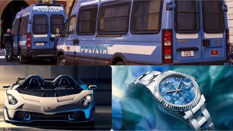 Lamborghini και Rolex κατασχέθηκαν σε μαζική αστυνομική επιδρομή της ΕΕ για απάτη 600 εκατ. ευρώ μέσω ταμείου ανάκαμψης